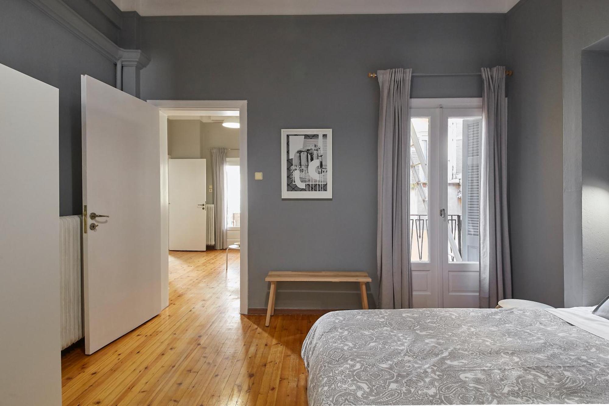 Bright Bright B Central Apartment With Balcony เทสซาโลนิกิ ภายนอก รูปภาพ